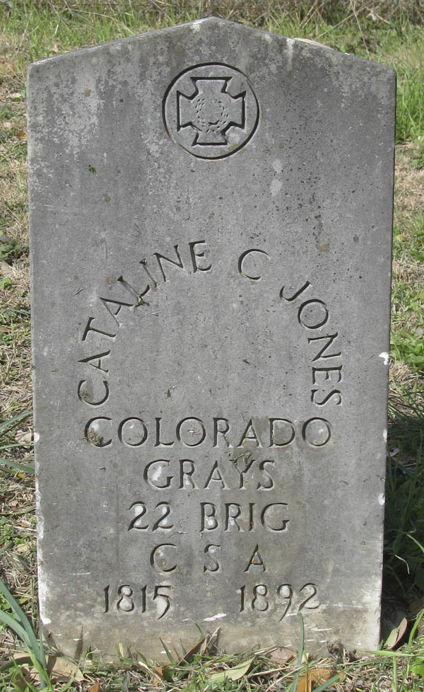 Cataline C. Jones tombstone