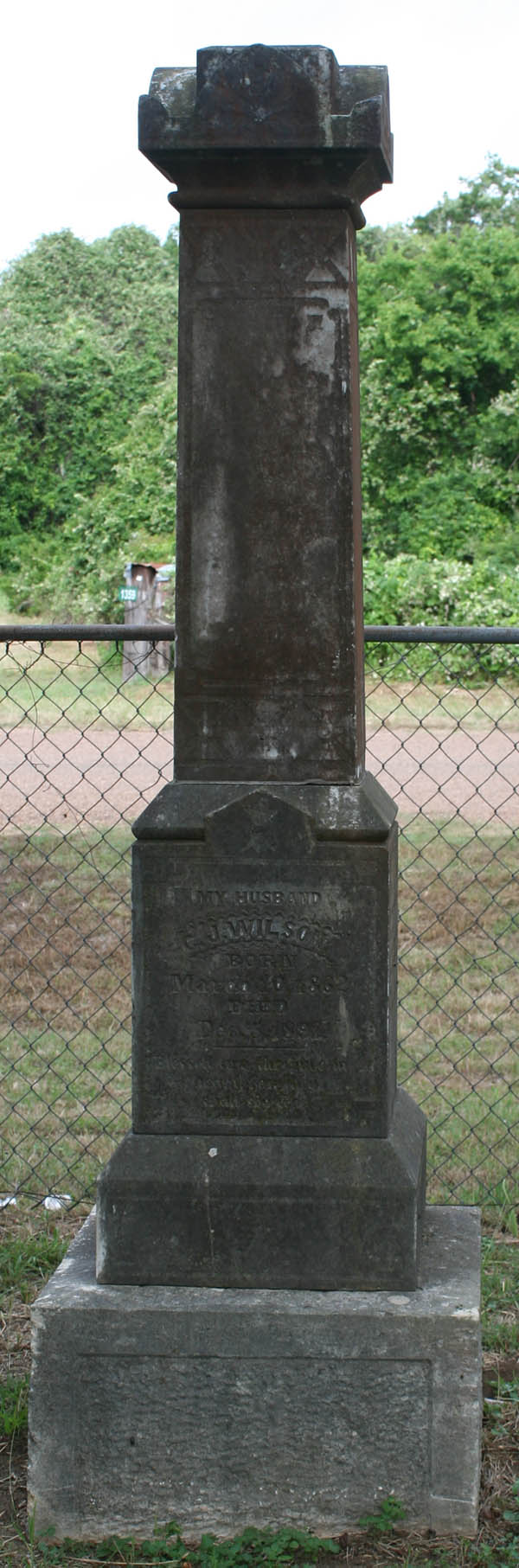 C.J. Wilson tombstone