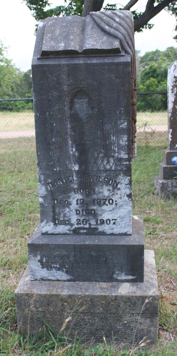 Daniel H. Wilson tombstone