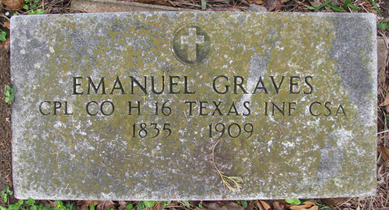 Emanuel Graves tombstone