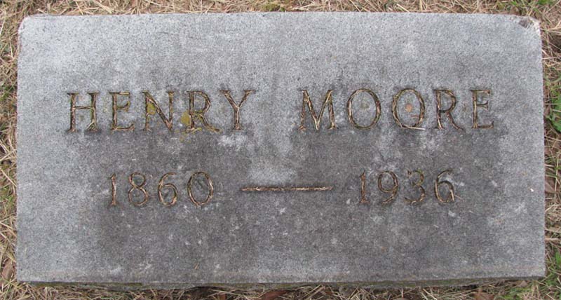 Henry Moore tombstone