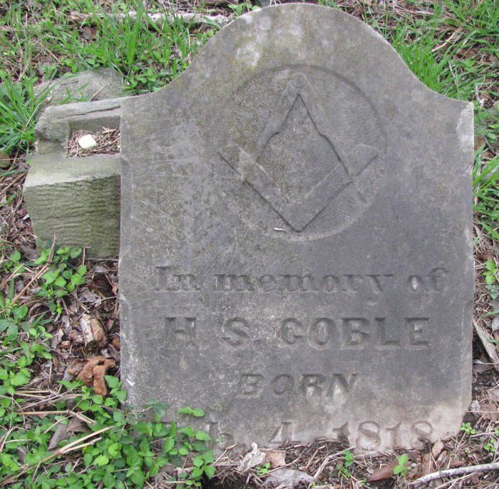 H.S. Coble tombstone