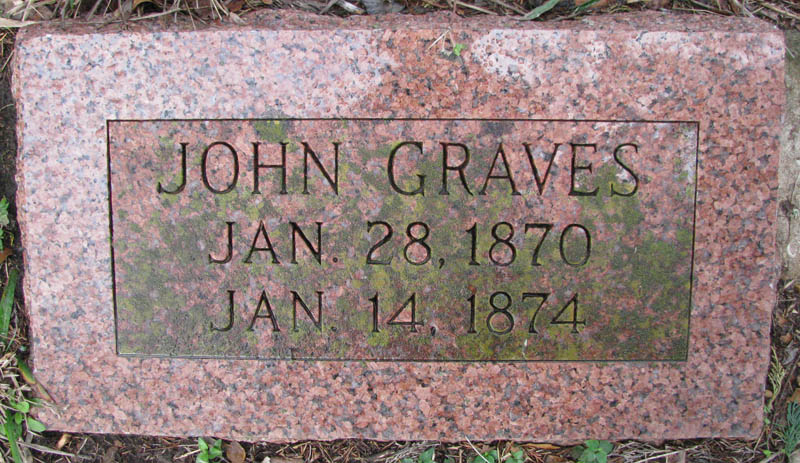 John Graves tombstone