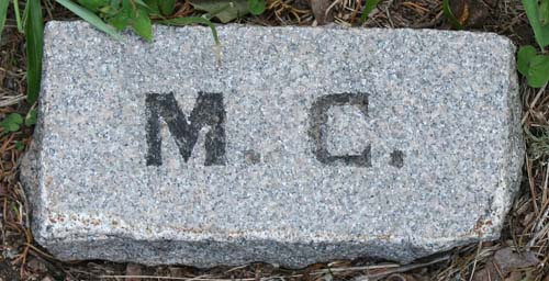 Mary Colquest Footstone