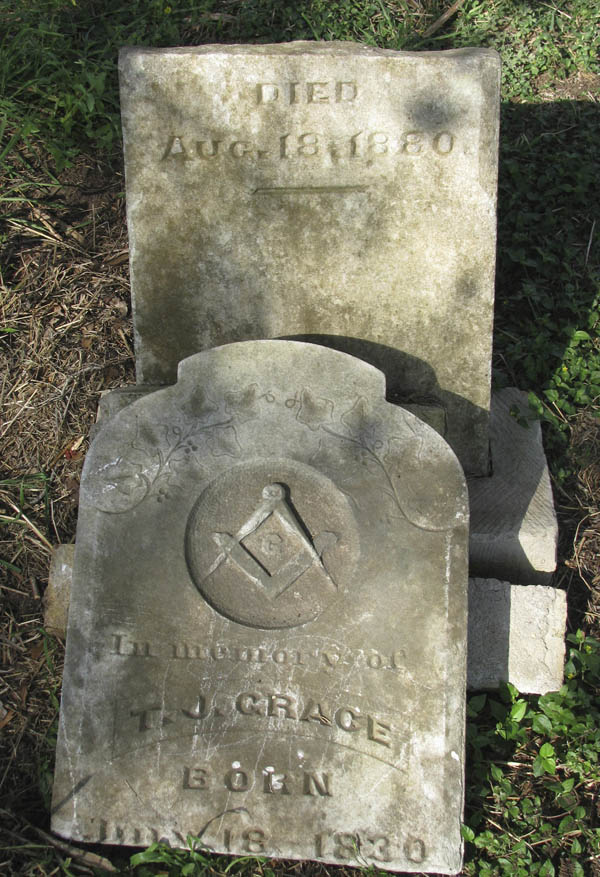 T.J. Grace tombstone
