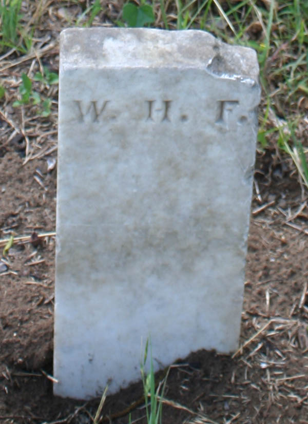 William H. Fisher footstone